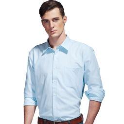 蓝色衬衣网红款图片,揭秘蓝色衬衣网红款的热门魅力