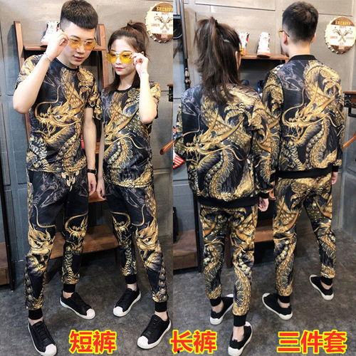 男士网红短裤套装图片,夏日清爽必备！